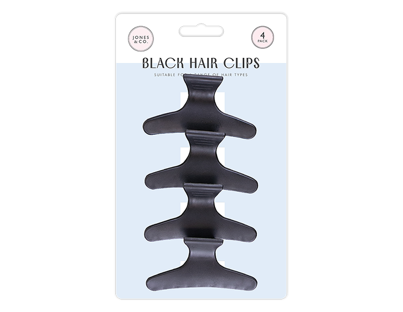 Hair Clips - 4 Pack